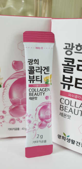 광희생활건강 광희 콜라겐뷰티 — 5점을 준 리뷰어가 2019년 12월 올린 사용 사진