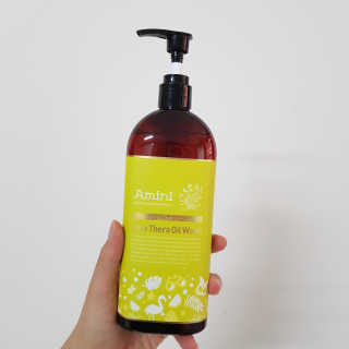 아미니 비노테라 오일워시 400ml 대용량 — 5점을 준 리뷰어가 2019년 7월 올린 사용 사진