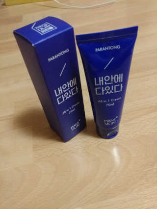 맨즈스킨 파란통 내안에다있다 — 3점을 준 리뷰어가 2017년 9월 올린 사용 사진