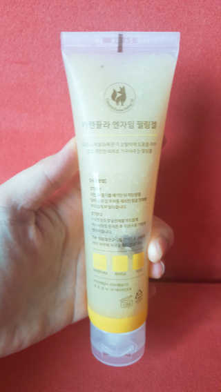 타임인네이처 [더메디닥터] 카렌듈라 엔자임 필링젤 — 5점을 준 리뷰어가 2019년 2월 올린 사용 사진