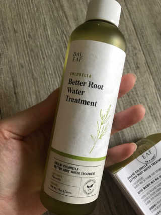 달리프 클로렐라 베러 루트 워터트리트먼트 200ml — 5점을 준 리뷰어가 2018년 12월 올린 사용 사진