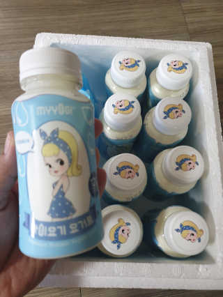 마이요기 요거트 — 5점을 준 리뷰어가 2019년 7월 올린 사용 사진