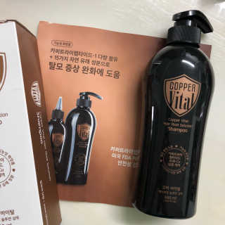 코퍼바이탈 헤어루트 솔루션 샴푸 500ml — 4점을 준 리뷰어가 2018년 9월 올린 사용 사진