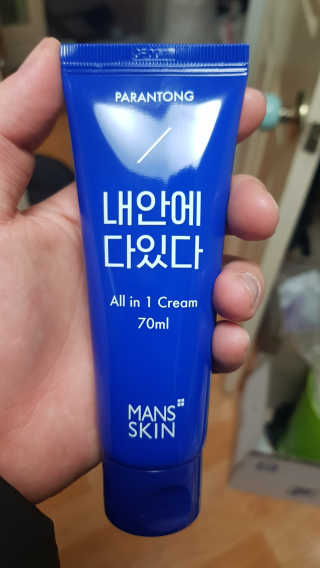 맨즈스킨 파란통 내안에다있다 — 4점을 준 리뷰어가 2017년 12월 올린 사용 사진