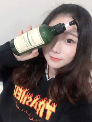 아미니 내추럴 헤어클렌저 — 4.17점을 준 리뷰어가 2018년 2월 올린 사용 사진
