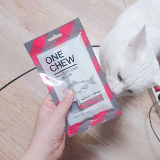 펫프렌즈 생고기가 한봉지 가득 원츄 50g — 5점을 준 리뷰어가 2020년 1월 올린 사용 사진
