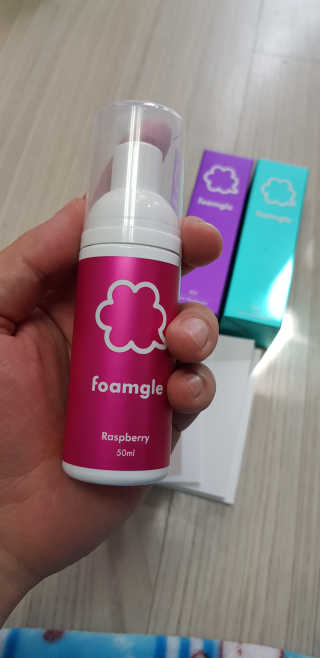 폼글 I foamgle [폼글] 거품가글 50ml 3종 - 민트, 라벤더, 라즈베리 — 5점을 준 리뷰어가 2019년 10월 올린 사용 사진