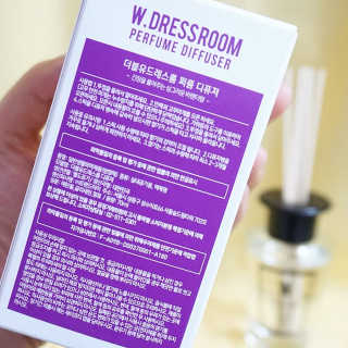 더블유드레스룸 퍼퓸 디퓨저 70ml — 5점을 준 리뷰어가 2018년 6월 올린 사용 사진