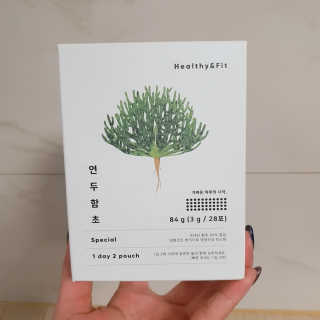 헬씨앤핏 디톡스와 변비에 탁월한 연두함초. 천연변비약으로 유명 — 5점을 준 리뷰어가 2020년 1월 올린 사용 사진