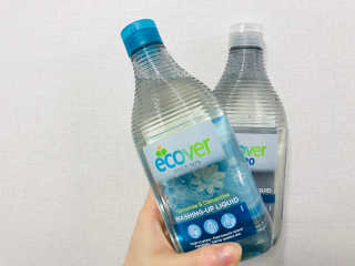 에코버 친환경 주방세제 450ml 무향+카모마일향 — 5점을 준 리뷰어가 2018년 12월 올린 사용 사진