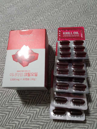 이너블릭 이너타임 크릴오일 — 4점을 준 리뷰어가 2019년 12월 올린 사용 사진