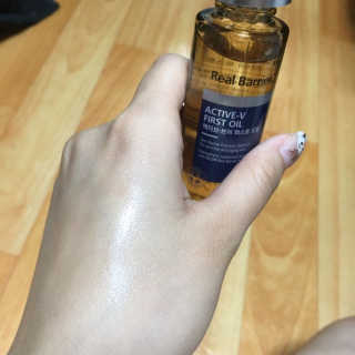 리얼베리어 액티브 브이 퍼스트 오일 — 4점을 준 리뷰어가 2019년 1월 올린 사용 사진