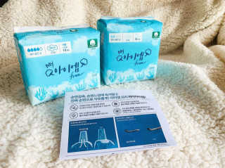 보타메디 마이아이엠 생리대 — 5점을 준 리뷰어가 2019년 2월 올린 사용 사진