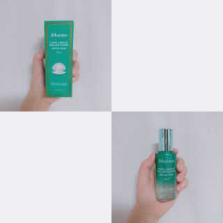 JM솔루션 청광 마린 진주 딥 모이스처 앰플 세럼 펄 — 5점을 준 리뷰어가 2018년 12월 올린 사용 사진