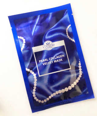Pearl Collagen Velvet Mask 1 BOX by YVESOM — 5점을 준 리뷰어가 2019년 2월 올린 사용 사진