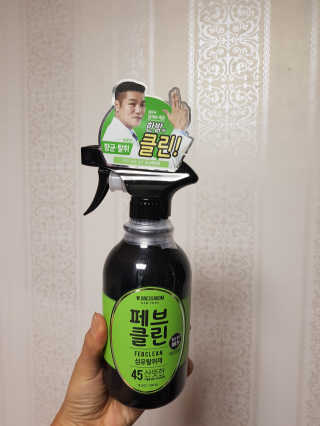 더블유드레스룸 페브클린 500ml — 5점을 준 리뷰어가 2018년 11월 올린 사용 사진