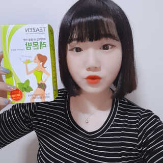 티젠 레몬밤 + 마이보틀 — 5점을 준 리뷰어가 2018년 7월 올린 사용 사진