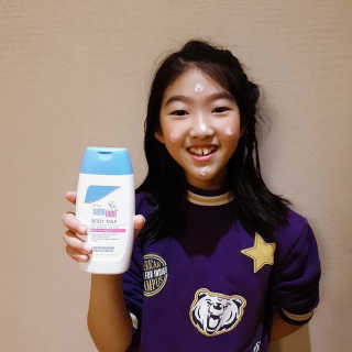 세바메드 베이비 바디밀크 200ml — 5점을 준 리뷰어가 2020년 1월 올린 사용 사진