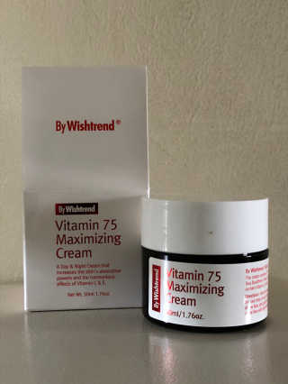 바이 위시트랜드 VITAMIN 75 CREAM — 3.83점을 준 리뷰어가 2018년 8월 올린 사용 사진