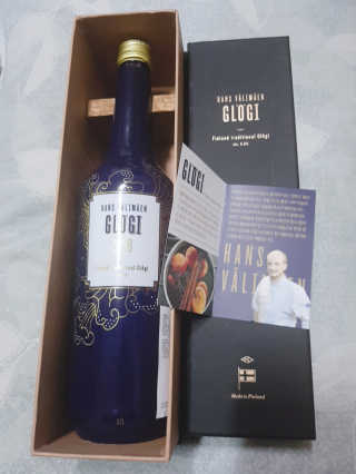 카스케인 글로기 2018 [Kaskein Glögi] 핀란드 전통 무알콜 — 3점을 준 리뷰어가 2019년 4월 올린 사용 사진