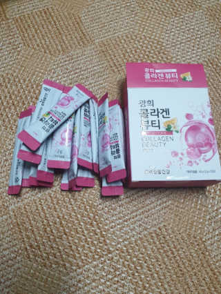 광희생활건강 광희 콜라겐뷰티 — 4점을 준 리뷰어가 2020년 1월 올린 사용 사진