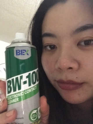 BW-100, 전자 접점 클리너 — 3.5점을 준 리뷰어가 2019년 9월 올린 사용 사진