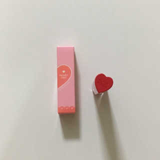 [블랙루즈] 컬러 락 하트 틴트 1+1 — 1점을 준 리뷰어가 2019년 8월 올린 사용 사진