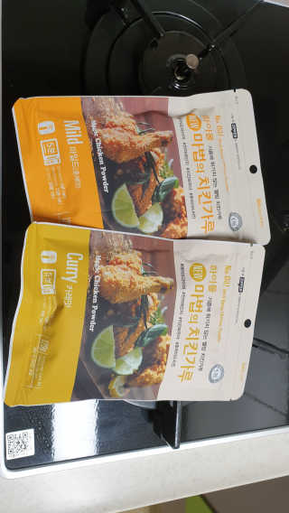 MCP 하이몰 마법의치킨가루2봉랜덤 + 코코넛허니버터2봉 — 5점을 준 리뷰어가 2020년 3월 올린 사용 사진