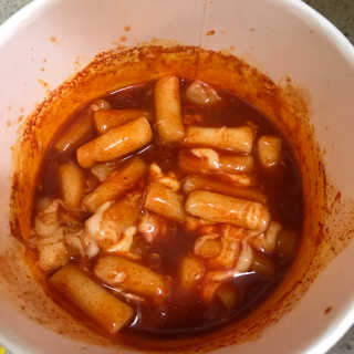 청담동말자싸롱 말자네떡볶이4EA말자네빠삭빠삭감튀5EA — 5점을 준 리뷰어가 2019년 1월 올린 사용 사진