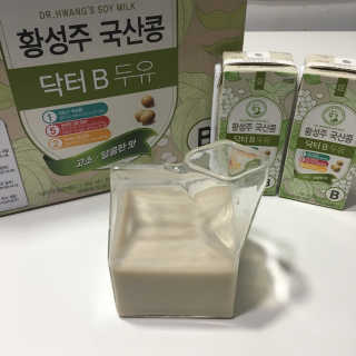 이롬 황성주 국산콩 닥터두유 3종 — 4.83점을 준 리뷰어가 2018년 5월 올린 사용 사진