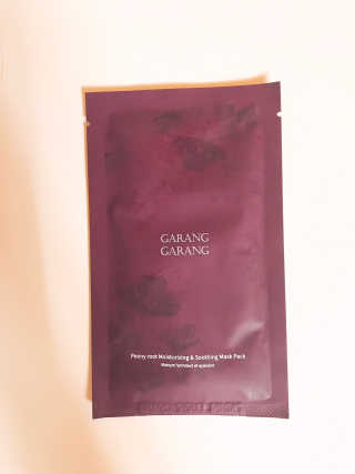 GARANG GARANG 피오니 룻 모이스처라이징 앤 수딩 마스크팩 — 4.5점을 준 리뷰어가 2019년 7월 올린 사용 사진