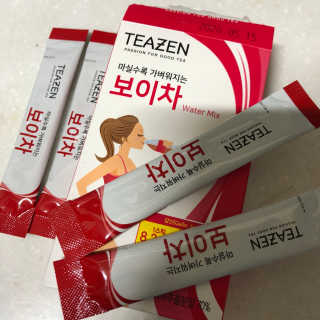 티젠 보이차 + 마이보틀 세트 — 5점을 준 리뷰어가 2018년 6월 올린 사용 사진