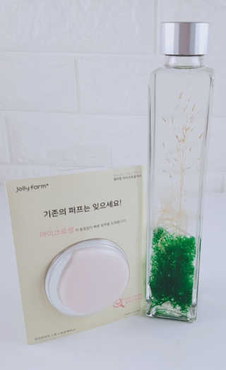 젤리팜 마이크로셀 실리콘퍼프 피치,오렌지 — 5점을 준 리뷰어가 2019년 9월 올린 사용 사진