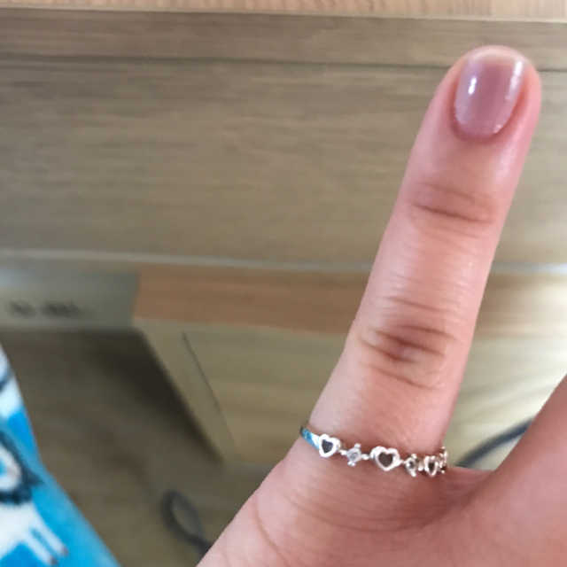 925실버 레나 하트반지 리뷰 사진