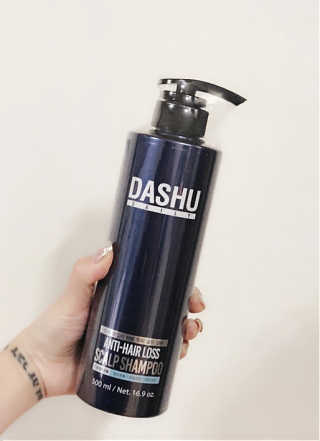 다슈코리아 다슈 데일리 한방 두피 골드 샴푸 500ml — 5점을 준 리뷰어가 2018년 12월 올린 사용 사진