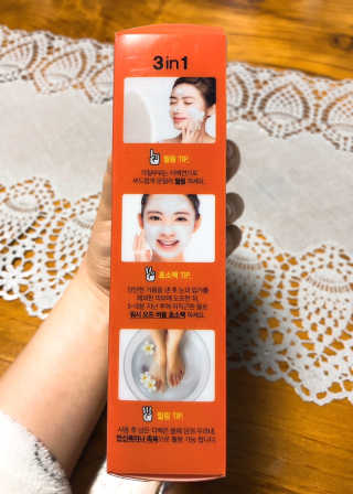 비알티씨 V10 파우더 클렌징 티백 2종 — 4점을 준 리뷰어가 2019년 2월 올린 사용 사진