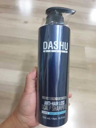 다슈코리아 다슈 데일리 단백질 한방 두피 골드 샴푸 500ml — 4.5점을 준 리뷰어가 2019년 11월 올린 사용 사진