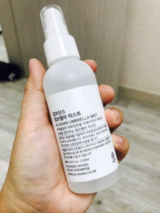 알브단스 엄브렐라 미스트 — 4.5점을 준 리뷰어가 2018년 4월 올린 사용 사진