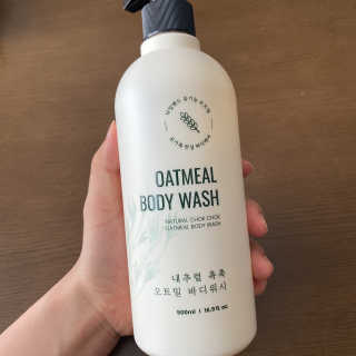 (주)에네스티 내추럴 촉촉  오트밀 바디워시 500ml — 5점을 준 리뷰어가 2020년 3월 올린 사용 사진