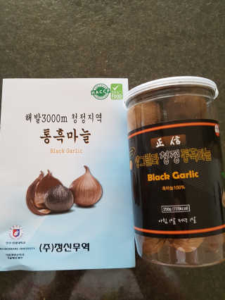 정신무역 티베트 히말라야 샹그릴라 통흑마늘 250g — 5점을 준 리뷰어가 2020년 3월 올린 사용 사진