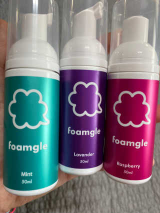 폼글 I foamgle [폼글] 거품가글 50ml 3종 - 민트, 라벤더, 라즈베리 — 5점을 준 리뷰어가 2019년 11월 올린 사용 사진