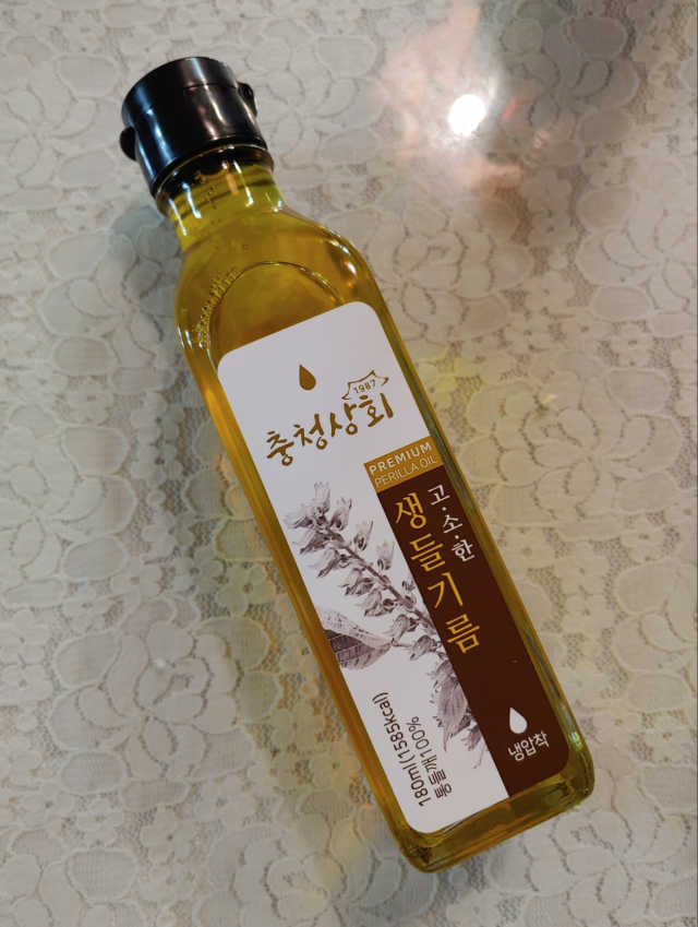 충청상회 고소한 생들기름 리뷰 사진