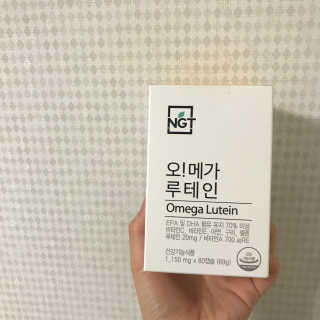 네츄럴굿띵스 오!메가루테인 60일분 — 5점을 준 리뷰어가 2018년 5월 올린 사용 사진