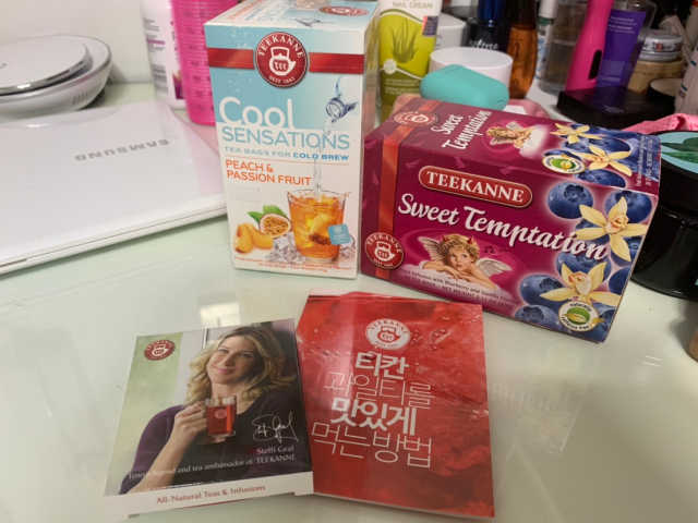 무설탕 아이스티 2종 쿨센세이션, 스위트 템테이션 리뷰 사진