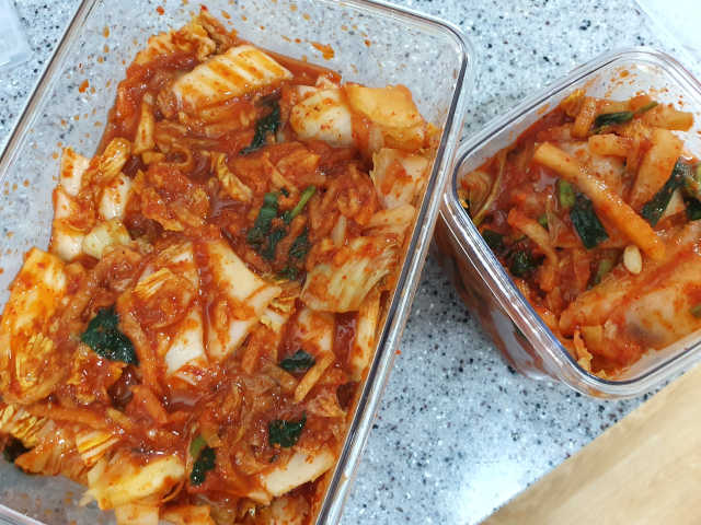 이킴 포기김치 리뷰 사진