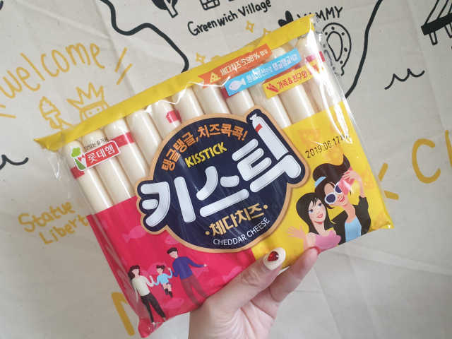 롯데햄 키스틱 2봉 리뷰 사진