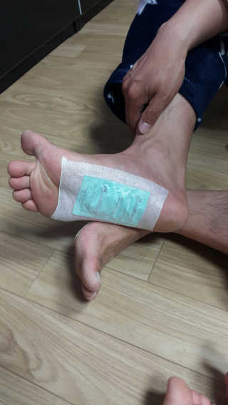 메디테라피 더마 릴렉스 힐링패치 — 4.67점을 준 리뷰어가 2018년 4월 올린 사용 사진