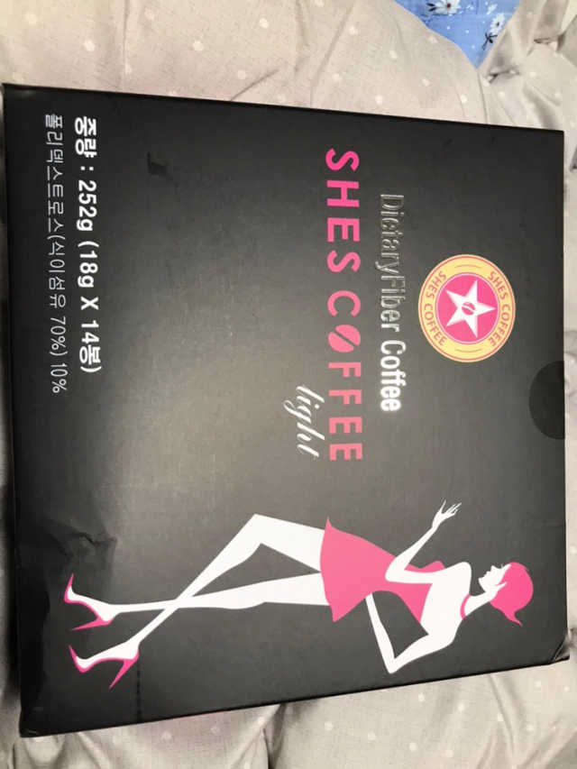 쉬즈커피 라이트 리뷰 사진