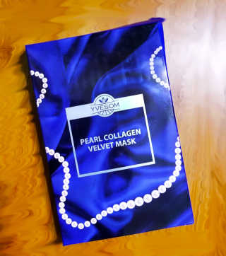 Pearl Collagen Velvet Mask 1 BOX by YVESOM — 5점을 준 리뷰어가 2019년 3월 올린 사용 사진