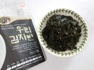 광천우리맛김 우리집밥도둑 맛있는광천김 우리김자반 50g 5봉 — 5점을 준 리뷰어가 2018년 3월 올린 사용 사진